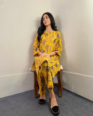 Petal Print 2 Pcs