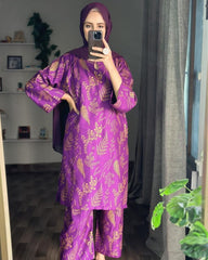 Petal Print 2 Pcs