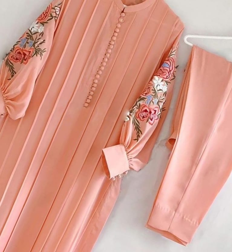 Hoor Embroidry 2Pc