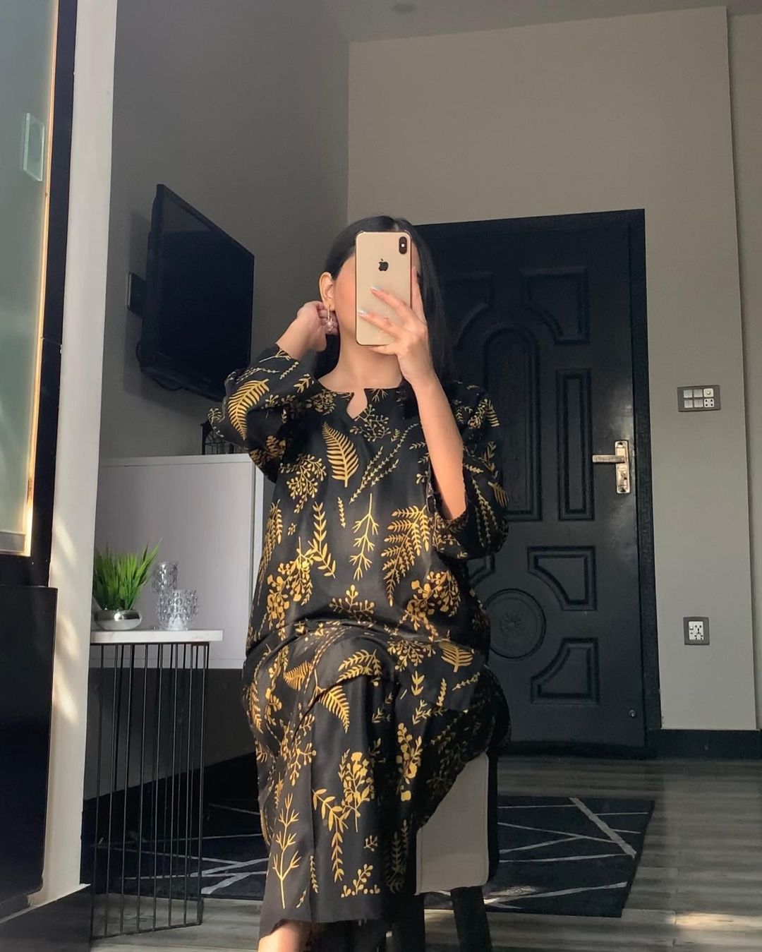 Petal Print 2 Pcs