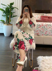Digital Floral 2Pcs