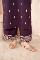Ace Embroidered 2Pcs