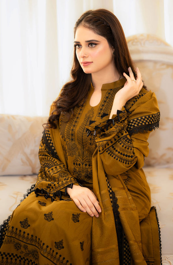 Zaitoon Embroidery 2Pcs