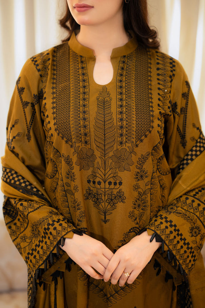 Zaitoon Embroidery 2Pcs